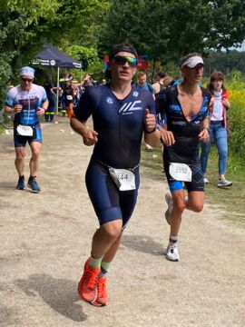 Fynn auf den 10 Kilometern....