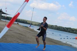 Fynn auf dem Weg zu T1