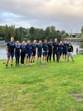 Teamfoto vor dem Rennen