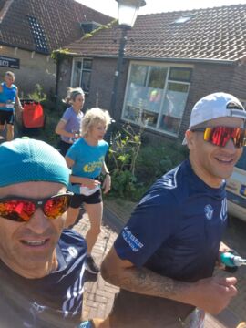 Spaß beim Halbmarathon