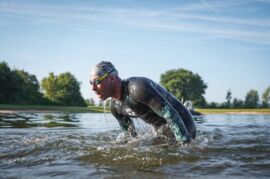 Aus dem Wasser, ab aufs Rad