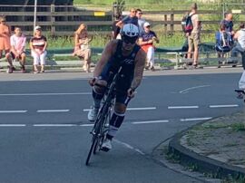 Markus Schmeel auf dem Radkurs