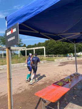 Ralf und Fynn zusammen auf der Laufstrecke! MEGA!!! 